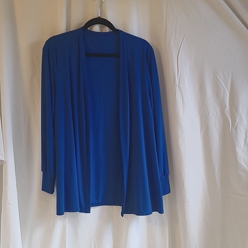 Weekenders cardigan, med, royal blue
